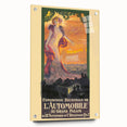 Vintage Exhibition Poster – Automobile 1907 Paris Retro Art Print