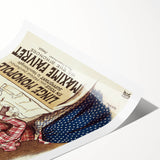 Vintage Advertisement Poster – Linge Monopole Retro Art Print