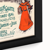 Vintage Exhibition Poster – Moulin de la Galette Retro Art Print