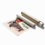 Vintage Exhibition Poster – Moulin de la Galette Retro Art Print