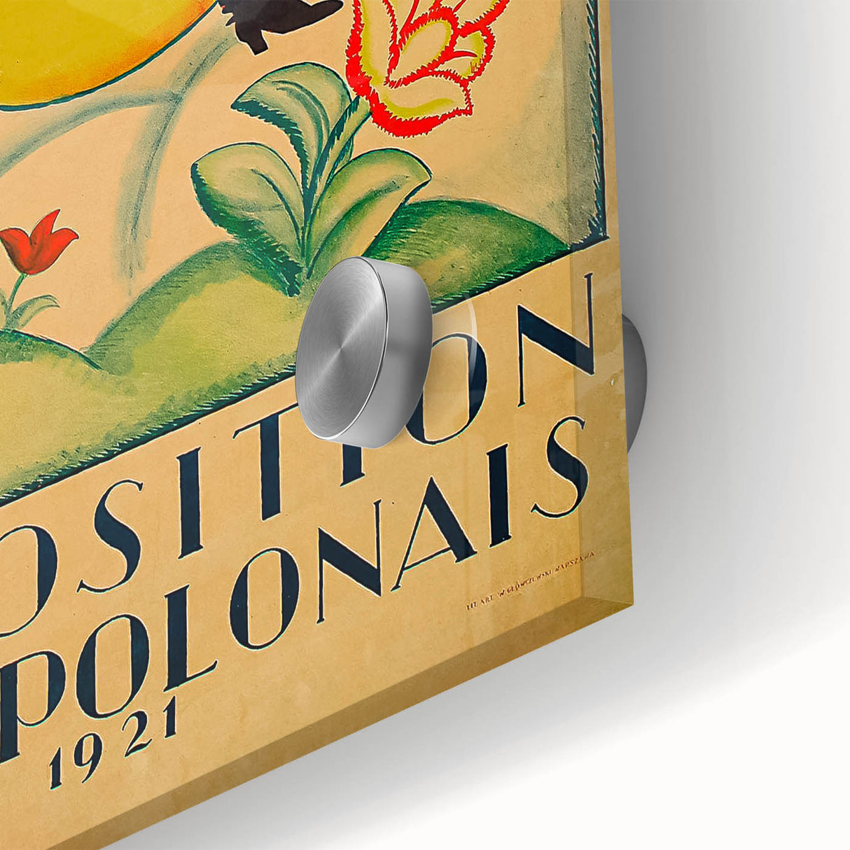 Vintage Exhibition Poster – Exposition d'Art Polonais 1921 Retro Art Print
