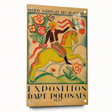 Vintage Exhibition Poster – Exposition d'Art Polonais 1921 Retro Art Print
