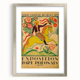 Vintage Exhibition Poster – Exposition d'Art Polonais 1921 Retro Art Print