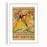 Vintage Exhibition Poster – Exposition d'Art Polonais 1921 Retro Art Print