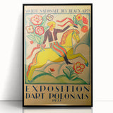Vintage Exhibition Poster – Exposition d'Art Polonais 1921 Retro Art Print