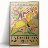 Vintage Exhibition Poster – Exposition d'Art Polonais 1921 Retro Art Print