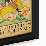 Vintage Exhibition Poster – Exposition d'Art Polonais 1921 Retro Art Print