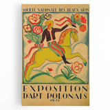 Vintage Exhibition Poster – Exposition d'Art Polonais 1921 Retro Art Print