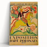 Vintage Exhibition Poster – Exposition d'Art Polonais 1921 Retro Art Print