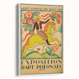 Vintage Exhibition Poster – Exposition d'Art Polonais 1921 Retro Art Print