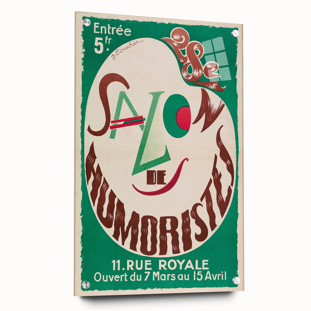 Vintage Exhibition Poster - Retro Art Print