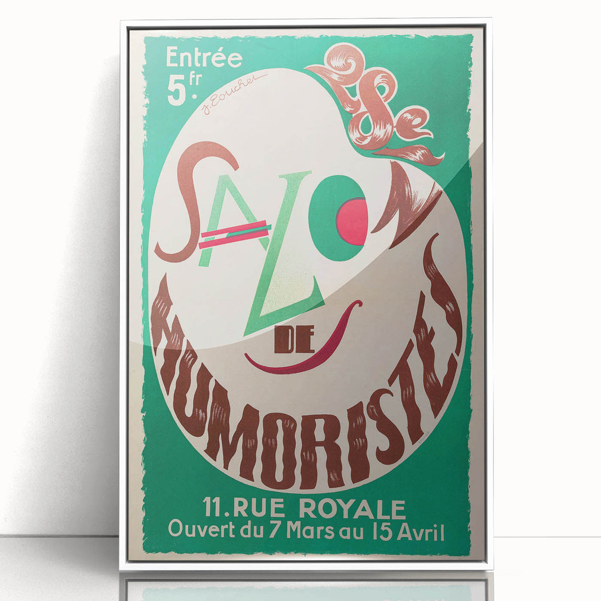 Vintage Exhibition Poster - Retro Art Print