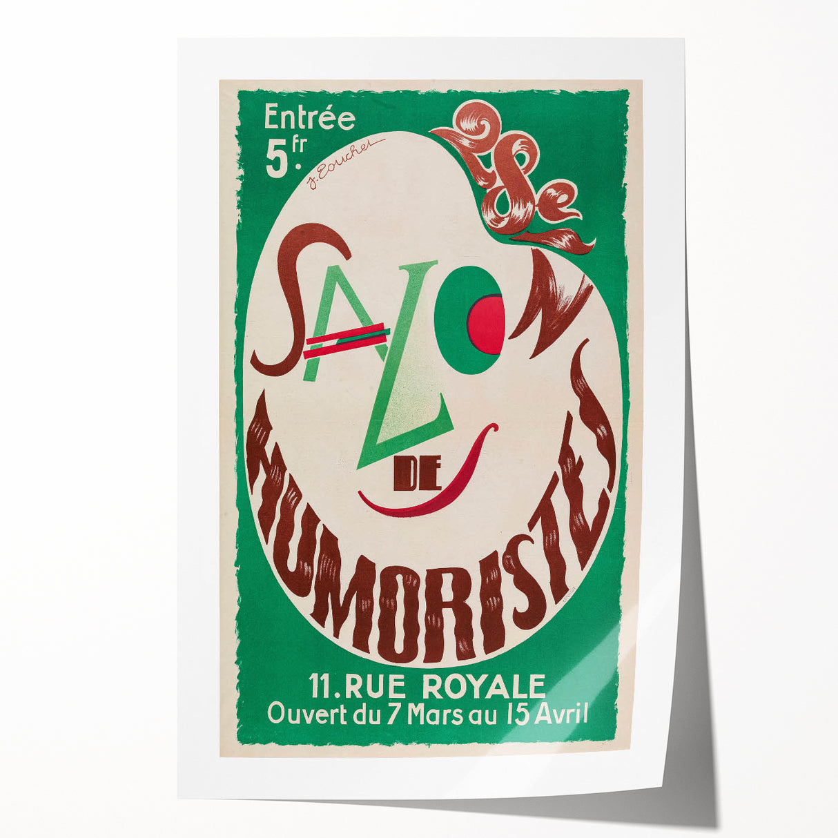 Vintage Exhibition Poster - Retro Art Print