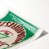 Vintage Exhibition Poster - Retro Art Print