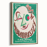 Vintage Exhibition Poster - Retro Art Print