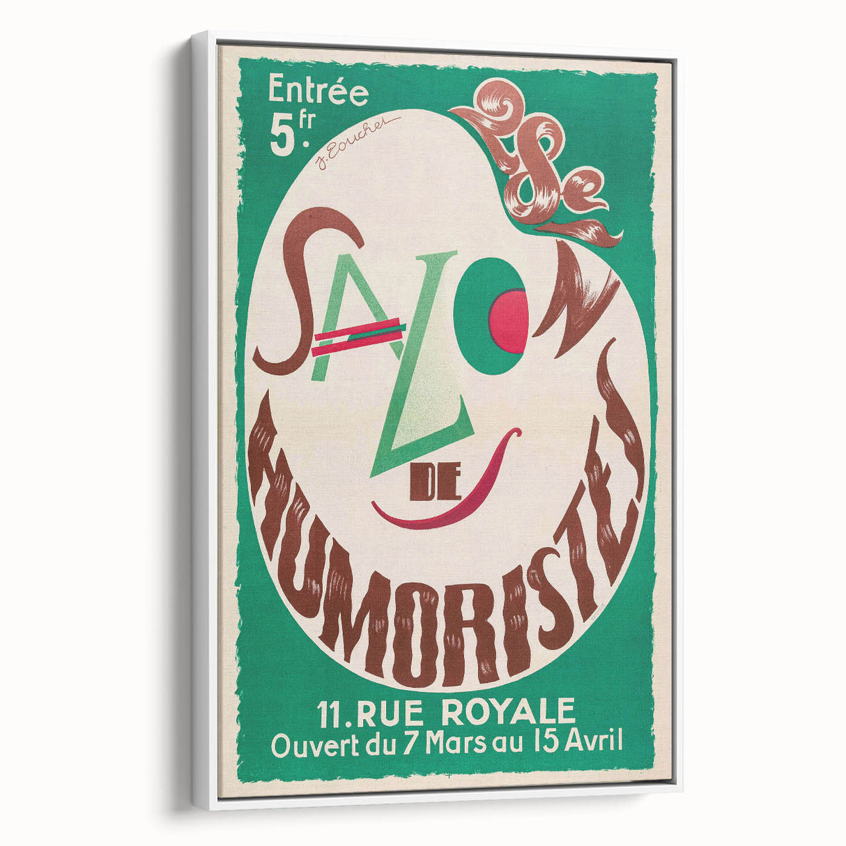 Vintage Exhibition Poster - Retro Art Print