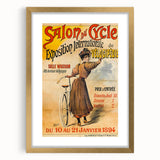 Vintage Exhibition Poster - Antique Velocipede Cycle Art Print