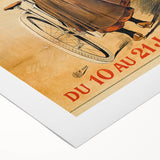 Vintage Exhibition Poster - Antique Velocipede Cycle Art Print