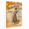 Vintage Exhibition Poster - Antique Velocipede Cycle Art Print