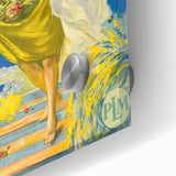 Vintage Exhibition Poster – 1920 Monaco Retro Art Print