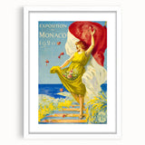 Vintage Exhibition Poster – 1920 Monaco Retro Art Print