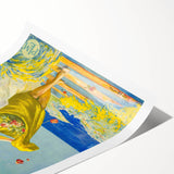 Vintage Exhibition Poster – 1920 Monaco Retro Art Print