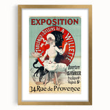 Vintage Exhibition Poster – A. Willette Retro Art Print