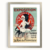 Vintage Exhibition Poster – A. Willette Retro Art Print