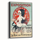 Vintage Exhibition Poster – A. Willette Retro Art Print