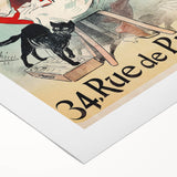 Vintage Exhibition Poster – A. Willette Retro Art Print