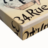 Vintage Exhibition Poster – A. Willette Retro Art Print