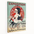 Vintage Exhibition Poster – A. Willette Retro Art Print