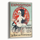 Vintage Exhibition Poster – A. Willette Retro Art Print
