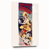 Vintage Exhibition Poster – Grand Théâtre Retro Art Print