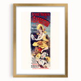 Vintage Exhibition Poster – Grand Théâtre Retro Art Print