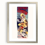 Vintage Exhibition Poster – Grand Théâtre Retro Art Print