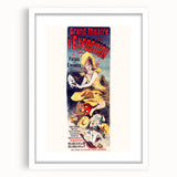 Vintage Exhibition Poster – Grand Théâtre Retro Art Print