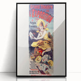 Vintage Exhibition Poster – Grand Théâtre Retro Art Print