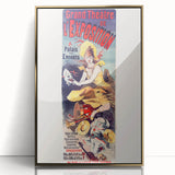 Vintage Exhibition Poster – Grand Théâtre Retro Art Print