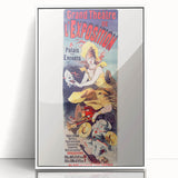 Vintage Exhibition Poster – Grand Théâtre Retro Art Print