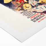 Vintage Exhibition Poster – Grand Théâtre Retro Art Print