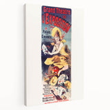 Vintage Exhibition Poster – Grand Théâtre Retro Art Print