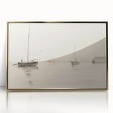 Serene Vintage Landscape Art – Classic Nautical Scene Wall Print