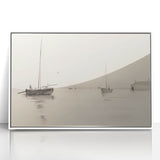 Serene Vintage Landscape Art – Classic Nautical Scene Wall Print