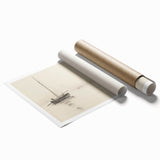 Serene Vintage Landscape Art – Classic Nautical Scene Wall Print