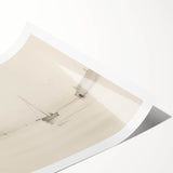 Serene Vintage Landscape Art – Classic Nautical Scene Wall Print