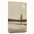 Vintage Winter Landscape Art – Classic Snowy Countryside Print