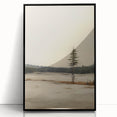 Vintage Winter Landscape Art – Classic Snowy Countryside Print