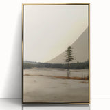 Vintage Winter Landscape Art – Classic Snowy Countryside Print