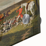 Vintage Hunting Scene Art - Equestrian and Hounds Canvas